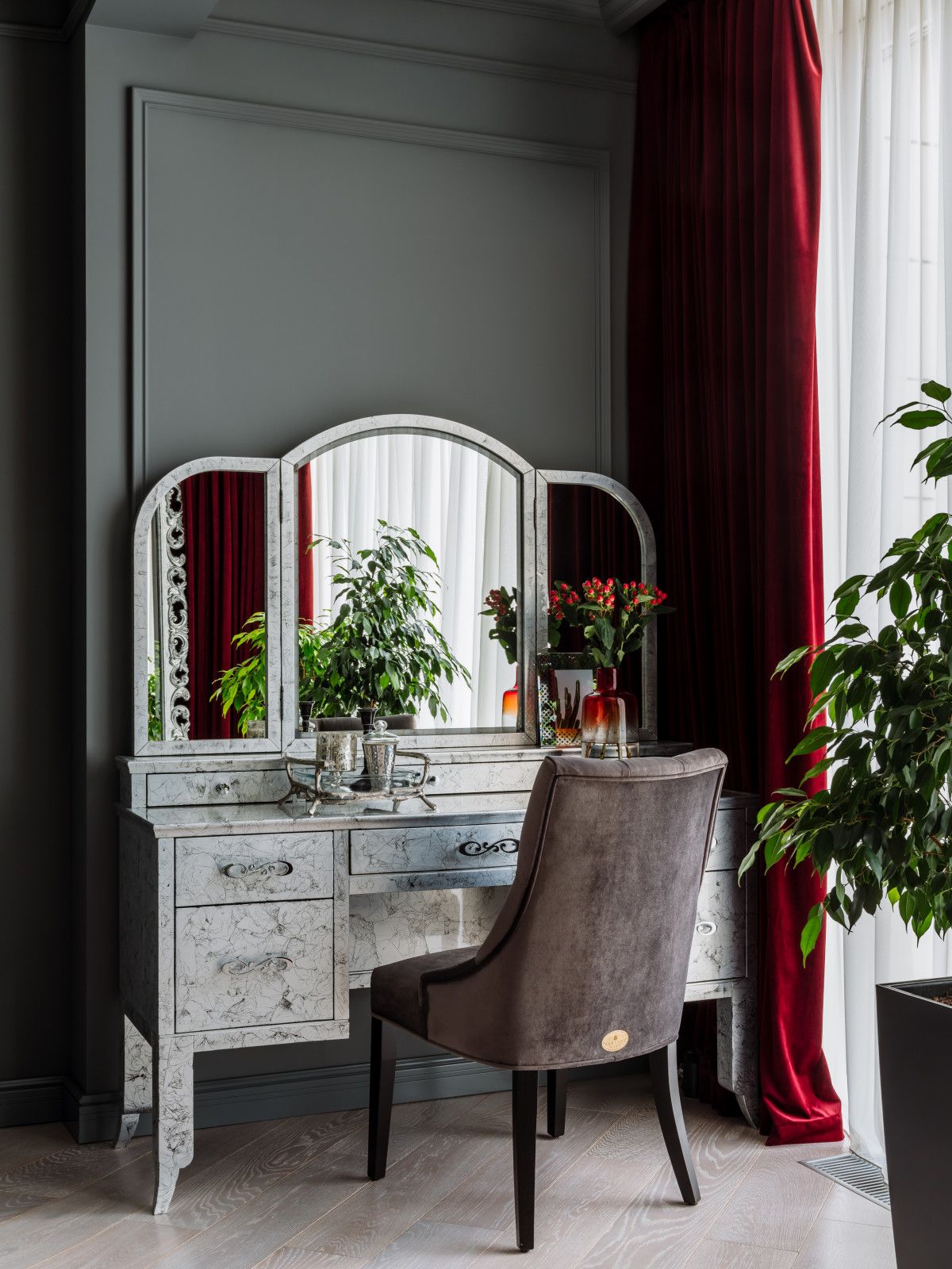 Стилизация квартиры в ЖК Мосфильмовский