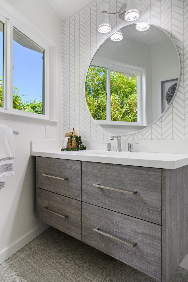 Mid Century Contemporary - Midcentury - Bathroom - Boston - by Julie ...