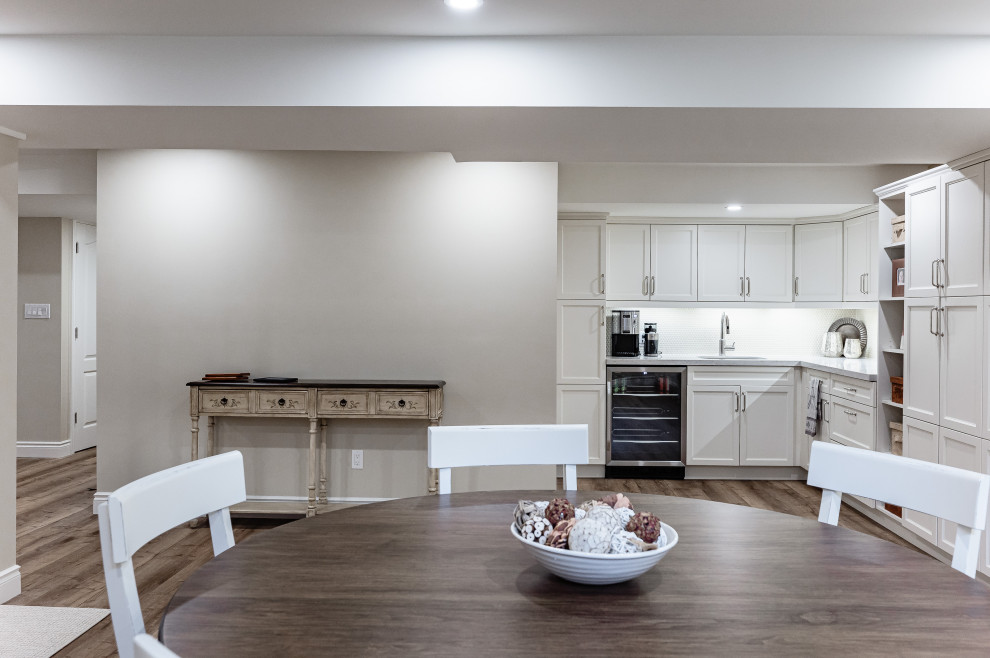 Basement - transitional basement idea