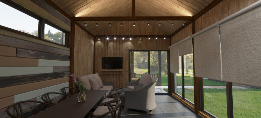 Проект беседки - гостевого домика