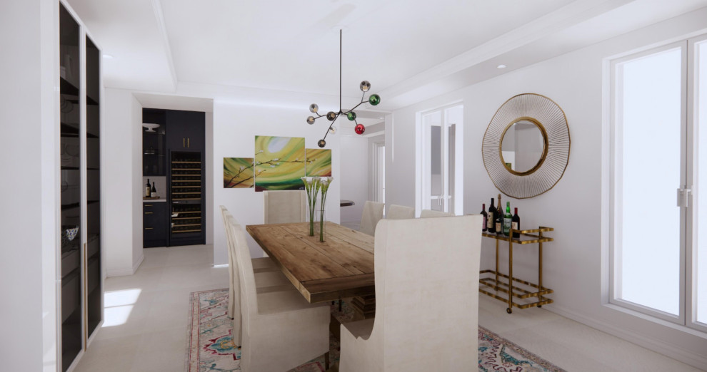 Dining room - dining room idea in Toronto