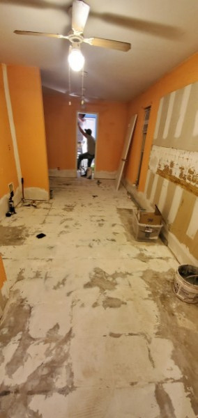 Kitchen Water Damage