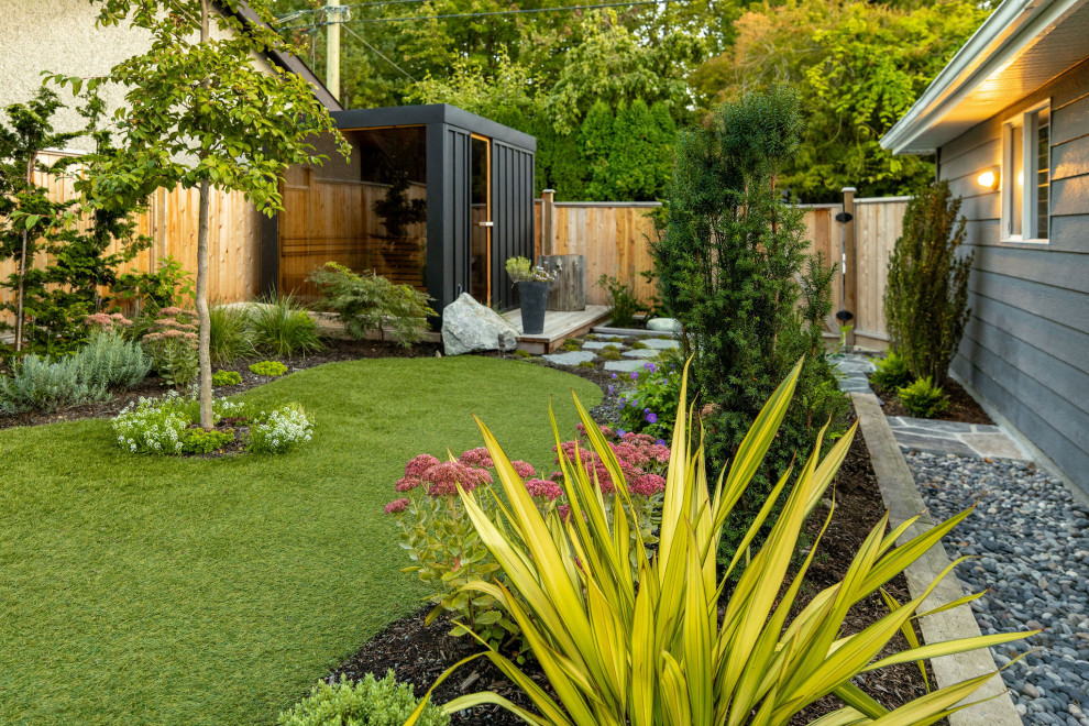 Home design - transitional home design idea in Vancouver