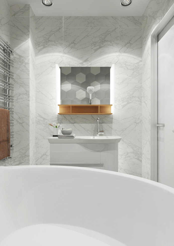 ванна и душевая для молодой девушки ул. Кубовая, г. Новосибирск