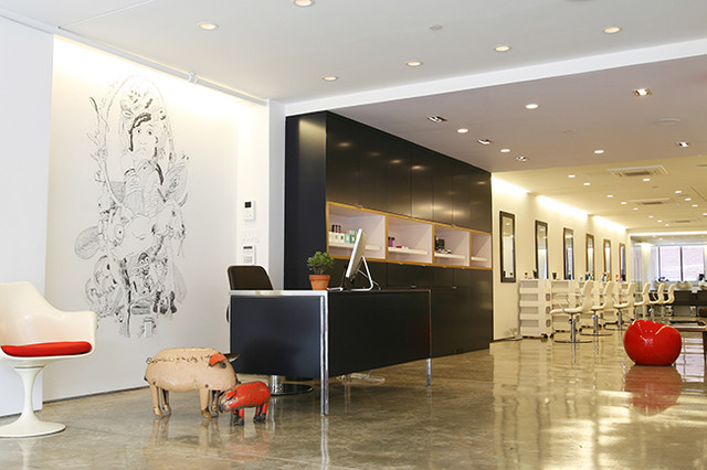 Takamichi Hair Salon Nyc New York By Aerial Design And Build Houzz Ie