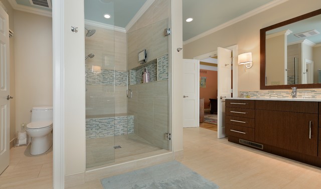 Bath A contemporary-bathroom