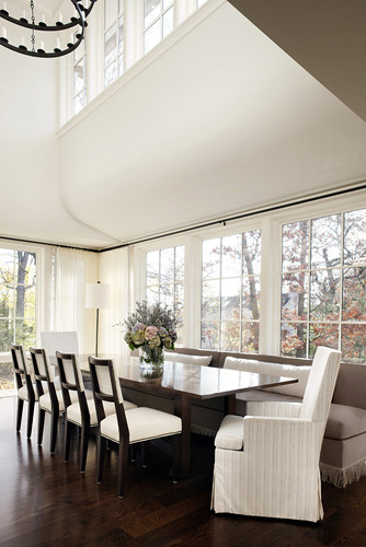 Transitional Shingle transitional-dining-room