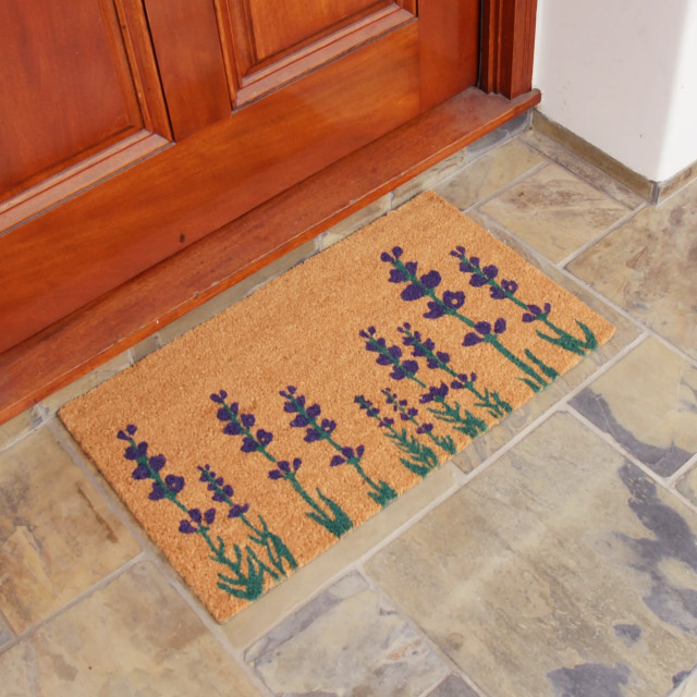 RubberCal Summer "Flower Door Mat" Kit 18" x 30" 2 Doormats
