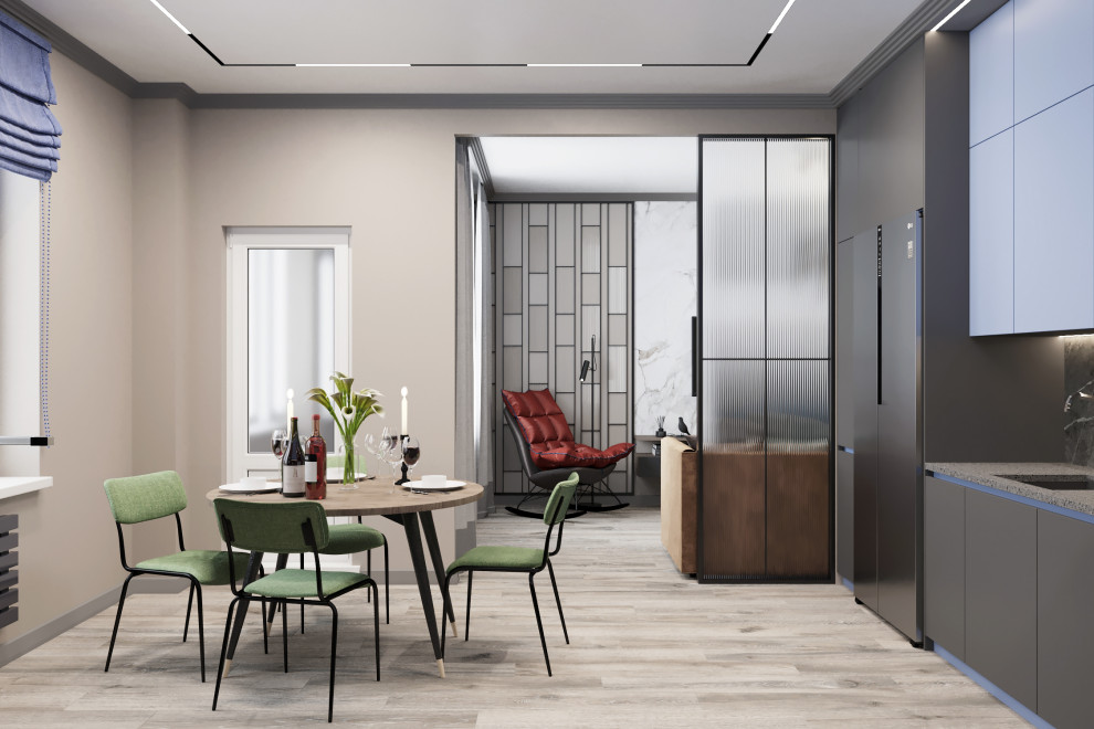 Гостиная для молодой семьи в современном стиле