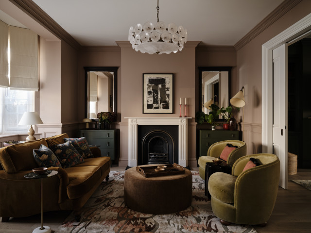 Wandsworth Family Home transitional-living-room