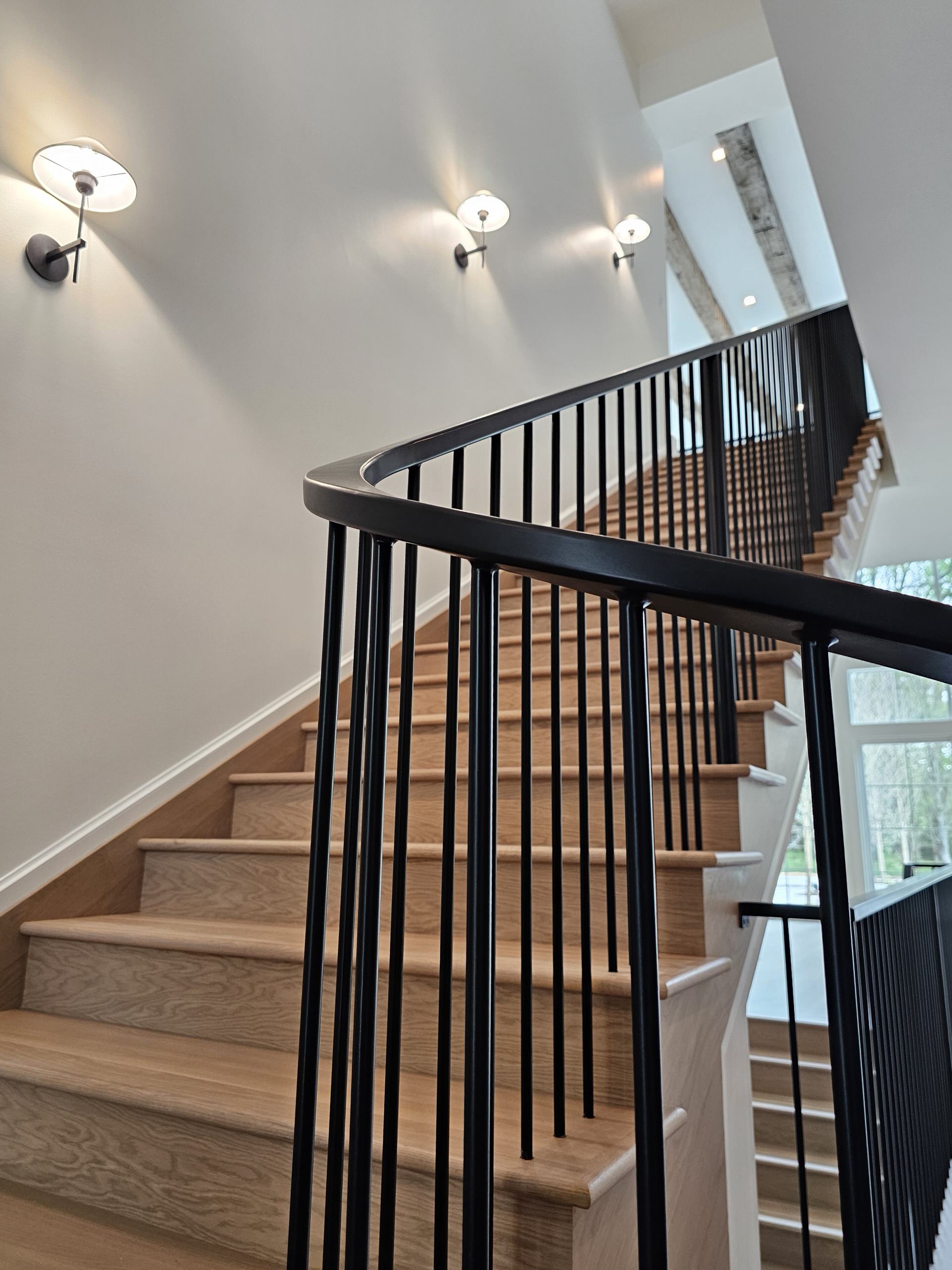 119_Remarkable White Oak Staircase, McLean, VA 22101