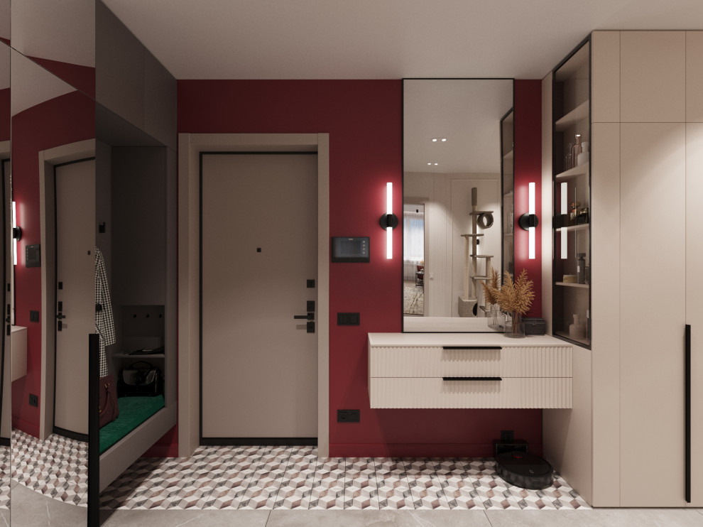 Дизайн проект квартиры 90 м2 с детской комнатой