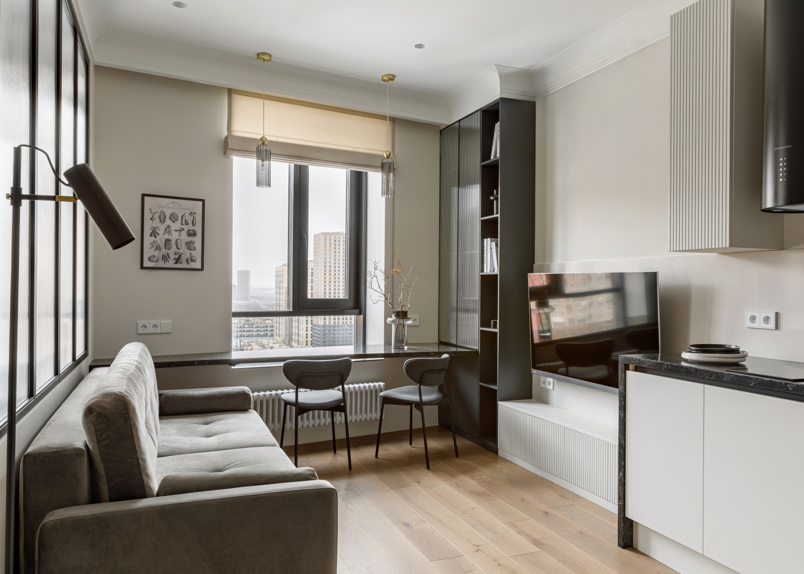 Студия в ЖК "Крылья"