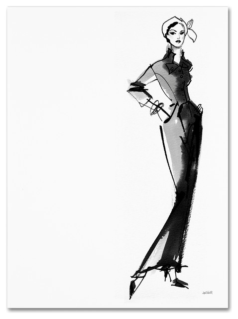 Anne Tavoletti 'Fifties Fashion III' Canvas Art, 19