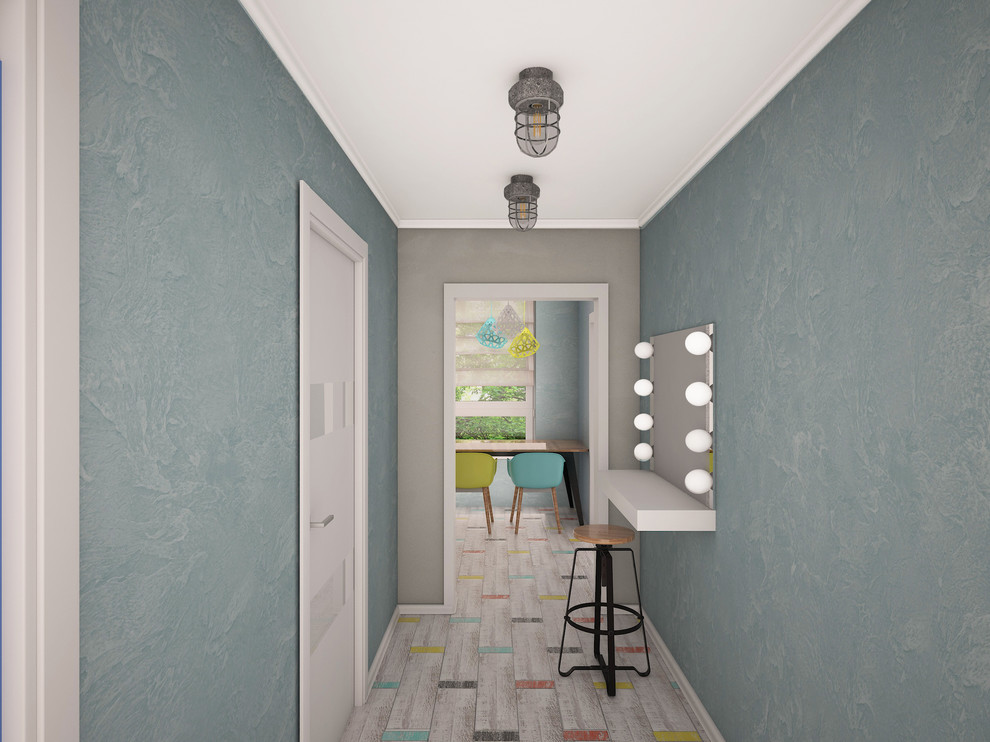 Дизайн проект 3-к квартиры в стиле арт-деко