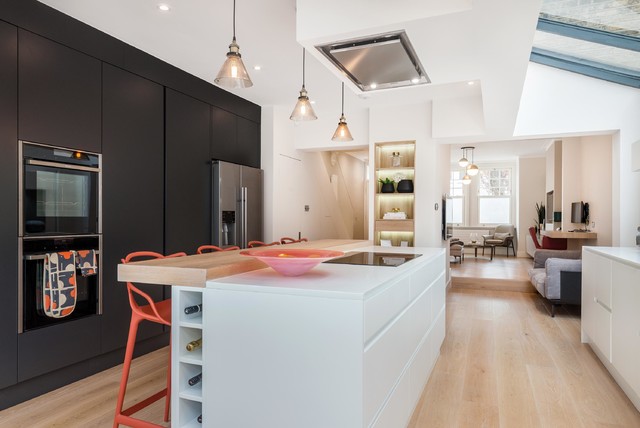 An Open-plan Kitchen-diner and Living Room That's Still Cosy and ...