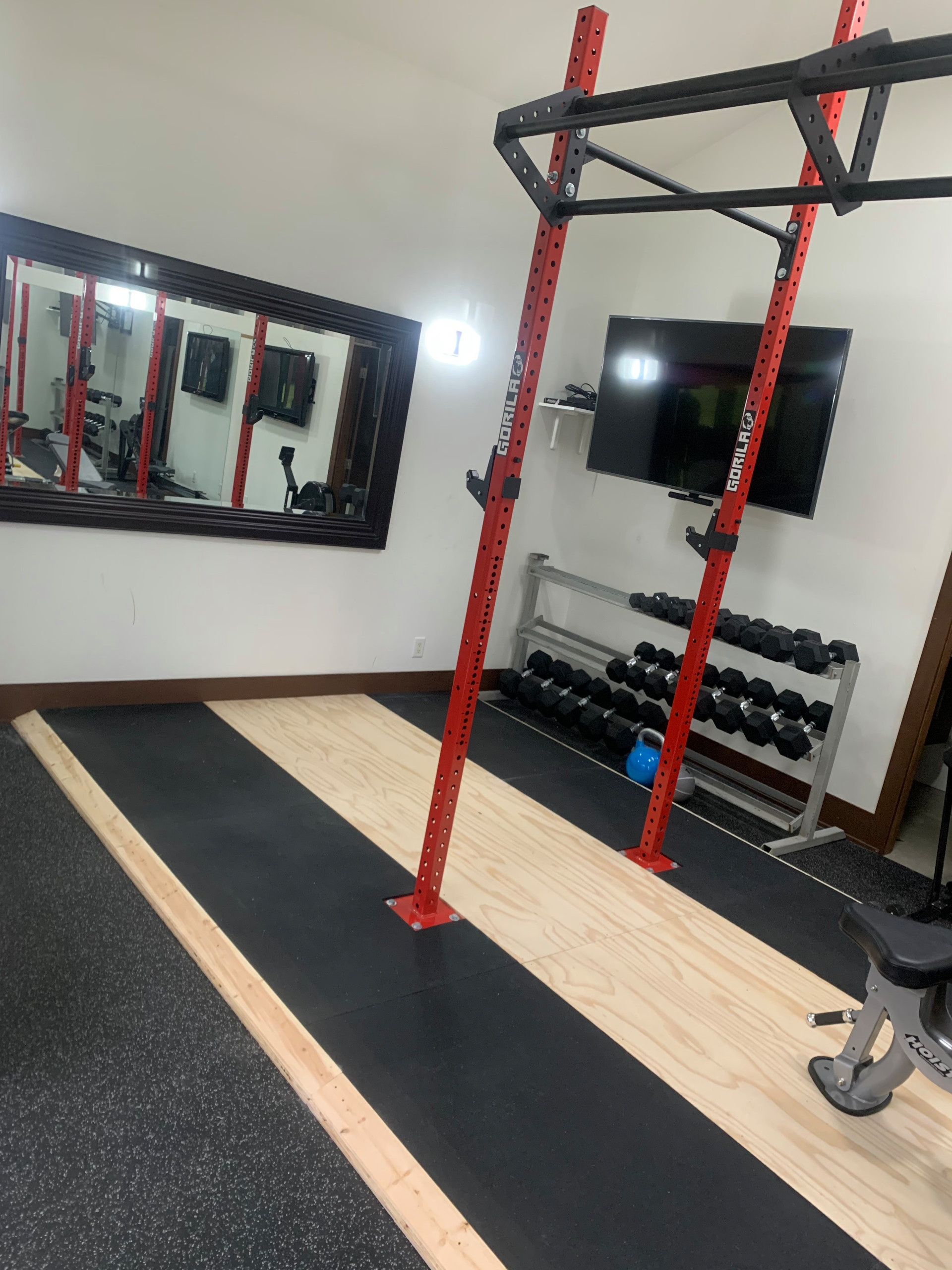 3350 West 55th Avenue Southlands home gym.