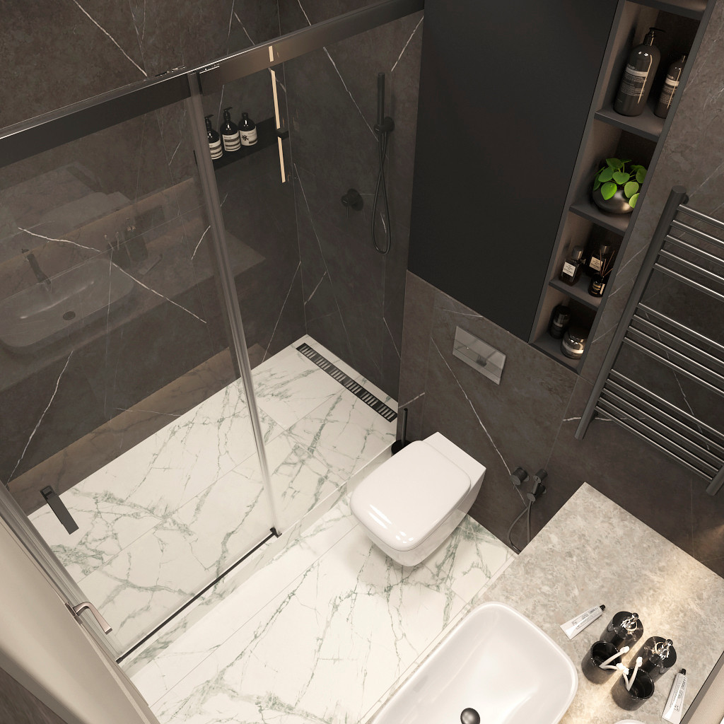 Ванная комната,5 кв м.г.Тюмень