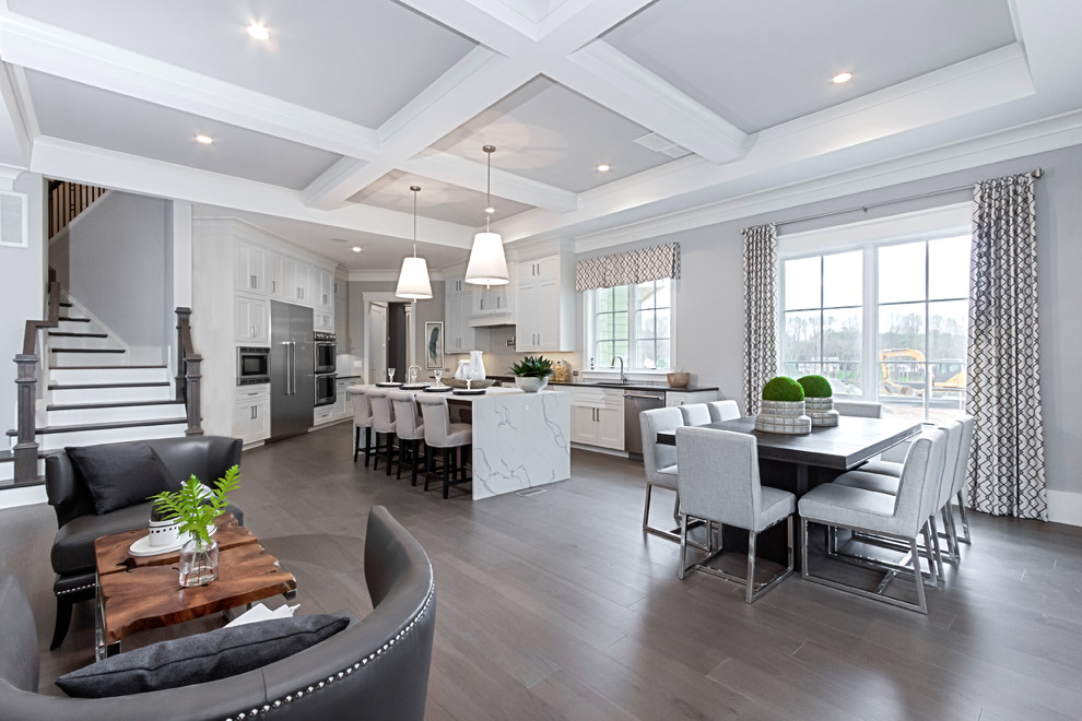Inspiration for a transitional kitchen remodel in DC Metro