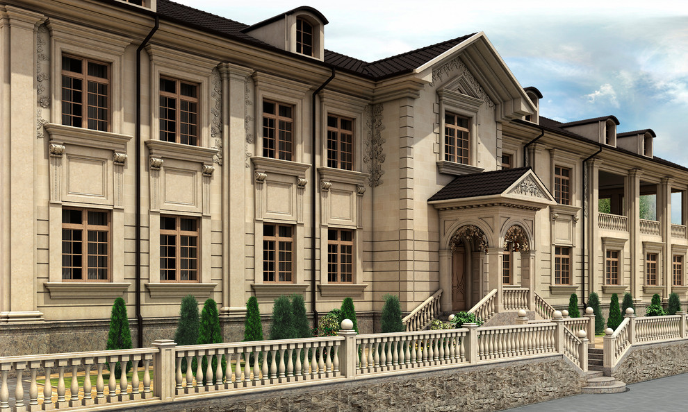 Дизайн экстерьера частного Шато