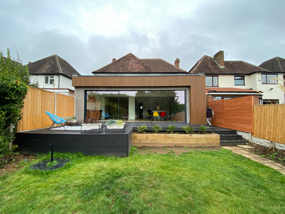 Contemporary two storey extension