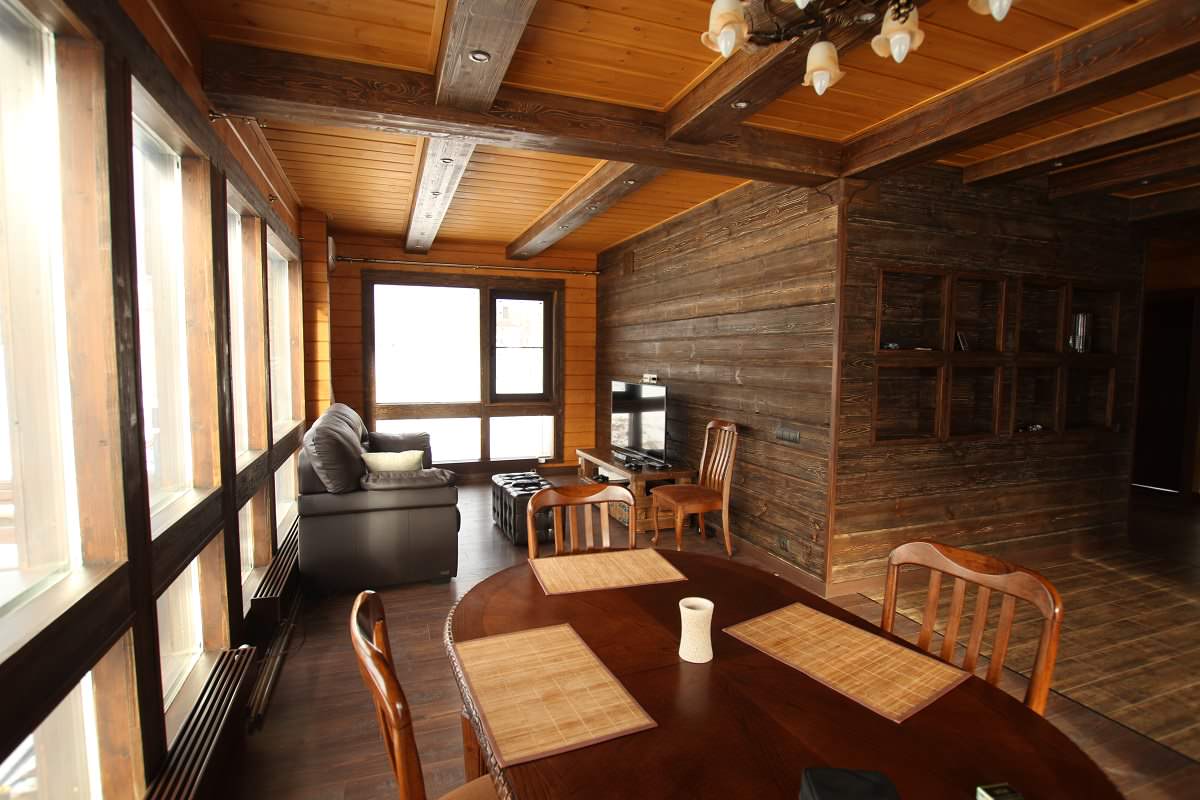 Деревянный дом из клееного бруса 265 метров (СП-265 GOOD WOOD)