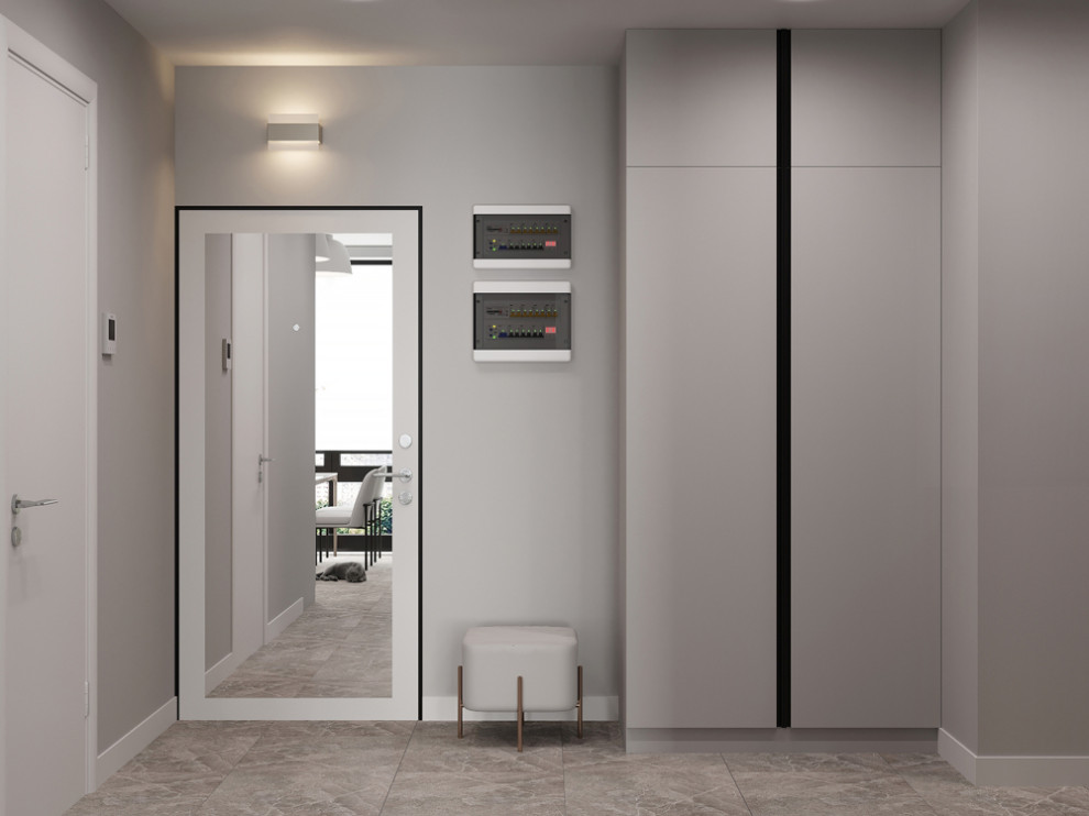 Дизайн интерьера квартиры в ЖК Метрополия площадью 64 кв.м.