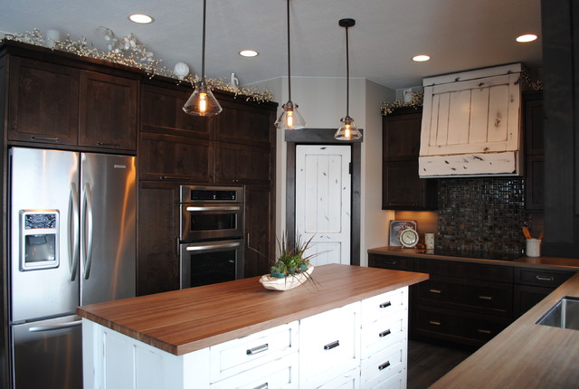 Modern Rustic transitional-kitchen
