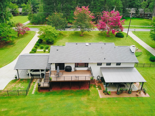 Matthews Deck Addition contemporary-terrace