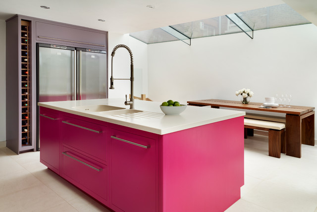 Harvey Jones - Linear Kitchens eclectic-kitchen