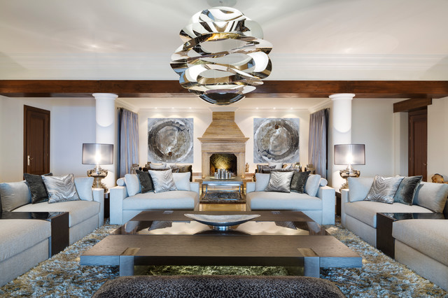 Interior design classique-chic-salon