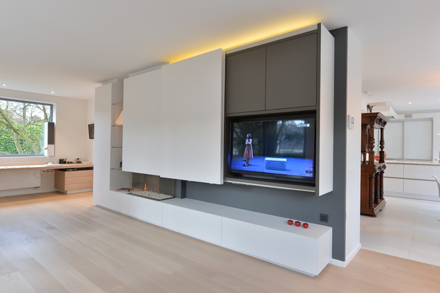 Inrichting woonkamer en bureau brasschaat ism qtd other by ... Bureau kastenwand woonkamer