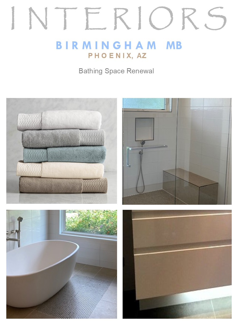 Birmingham minimal white master bath