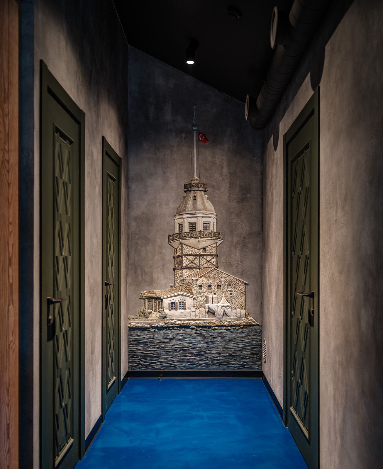 Дизайн  интерьера ресторана турецкой кухни