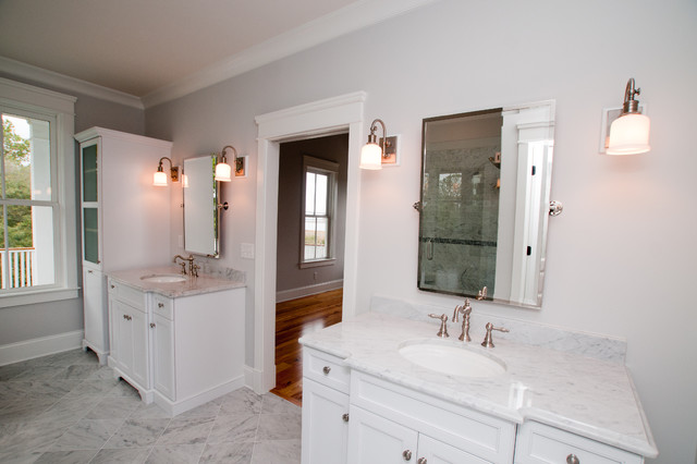JacksonBuilt Custom Homes eclettico-stanza-da-bagno