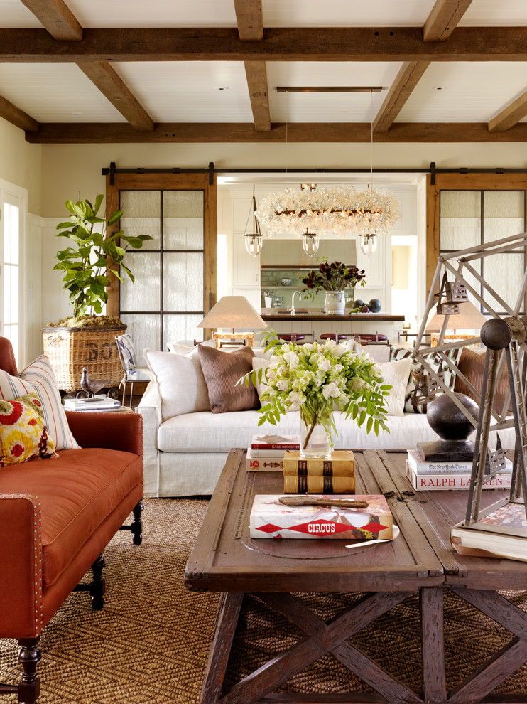Inspiration for a country living room in San Francisco.