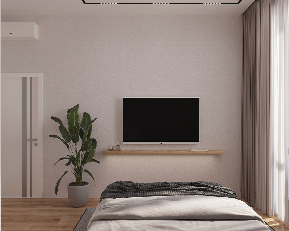 Проект двухкомнатной квартиры в ЖК «Серебряный фонтан» г. Москва