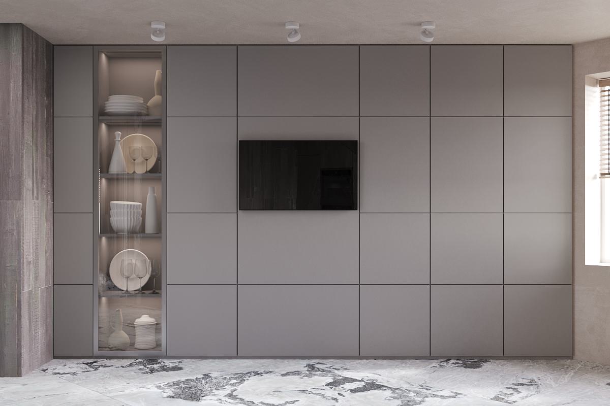 Проект двухуровневой квартиры 180 кв.м с двумя детскими