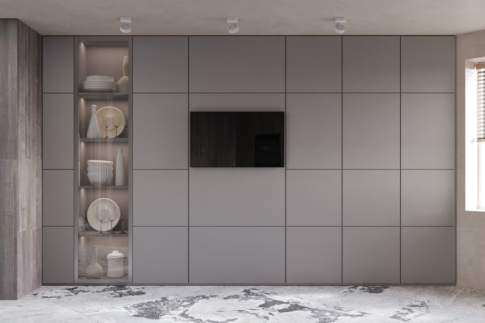 Проект двухуровневой квартиры 180 кв.м с двумя детскими