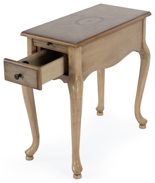 Croydon One Drawer with Pullout Side Table - Traditional - Side Tables ...
