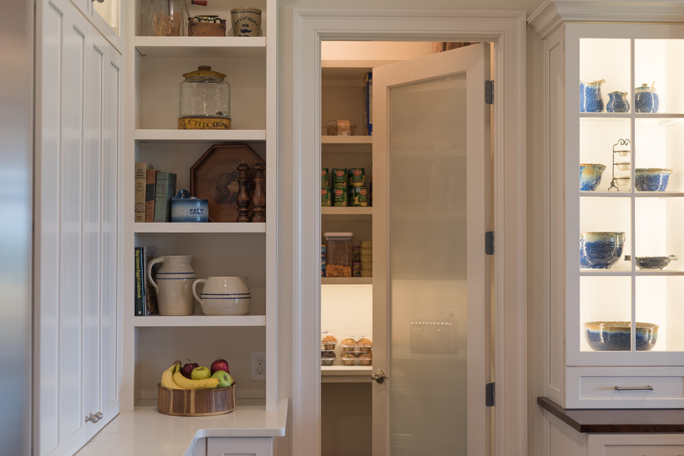 Large transitional home design photo