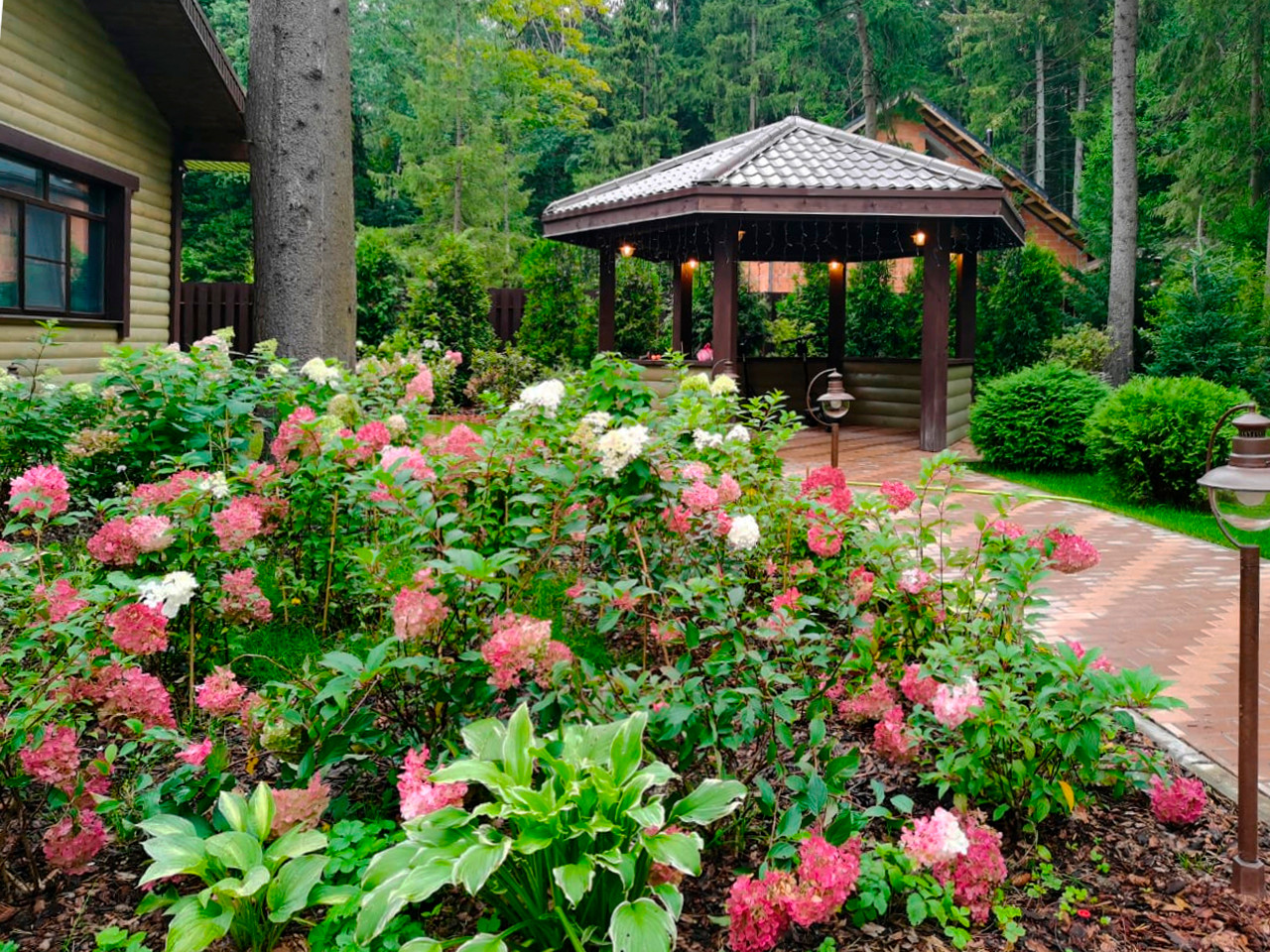 Ландшафтный дизайн участка в к/п Полевой стан, рядом со Снегирями