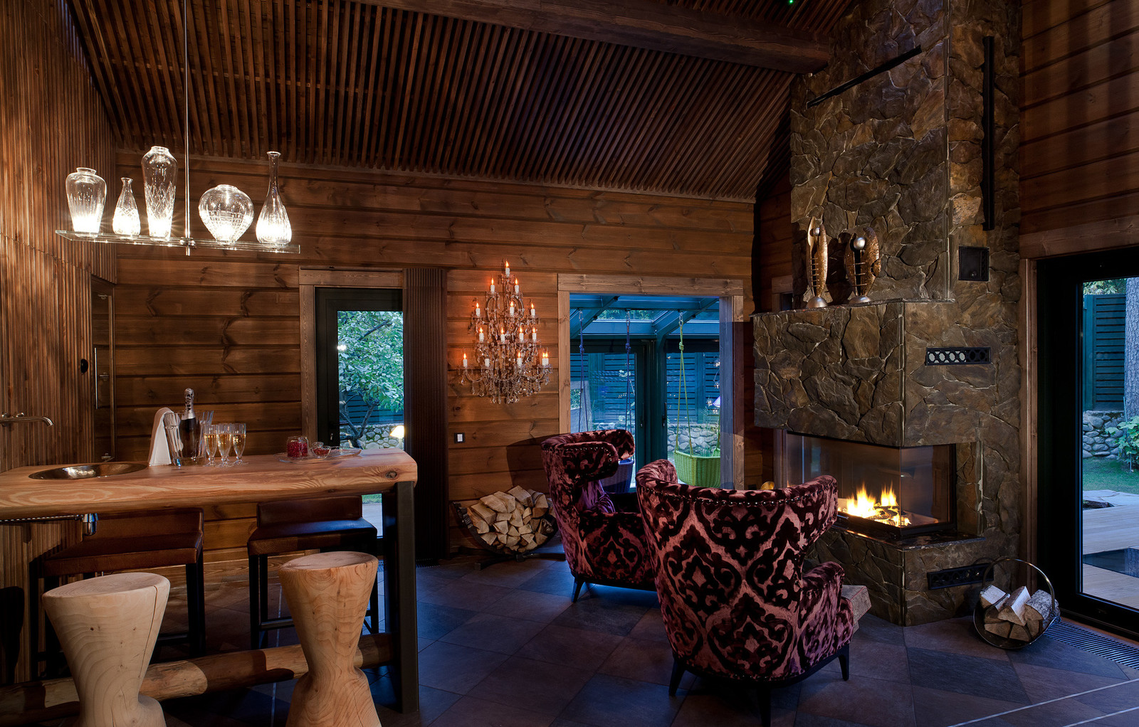 Спа-комплекс в стиле "шале"