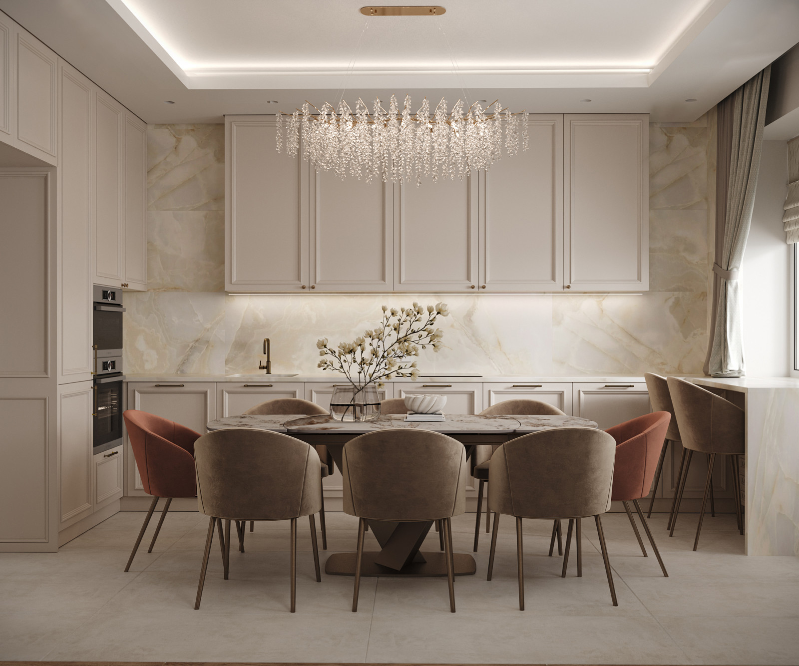 Проект 4-х к.кв. 160 кв.м.