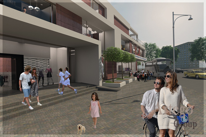 Проект торгового центра в Симферополе