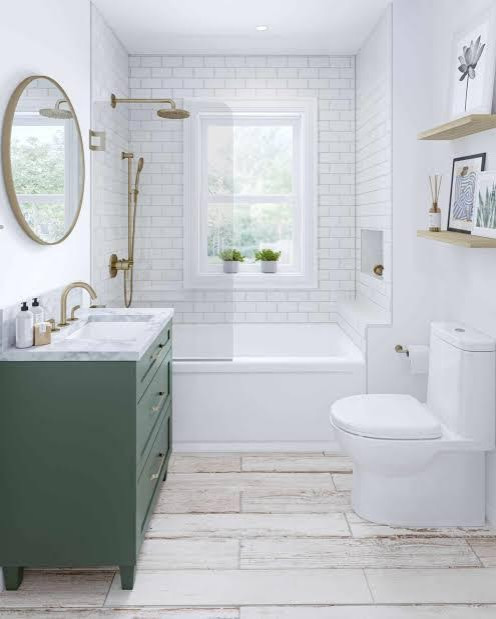 Main bathroom transformation