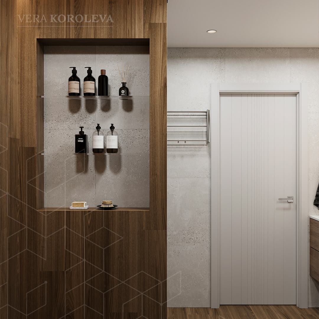 Лавандовая дымка: красивая и функциональная двушка 47 кв.м