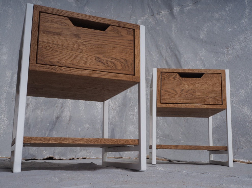 Тумбы из щита дуба