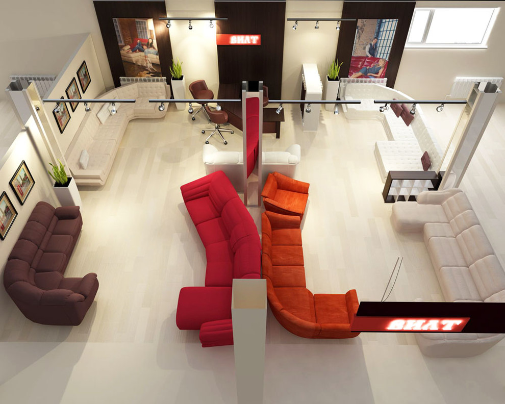 Дизайн мебельного магазина