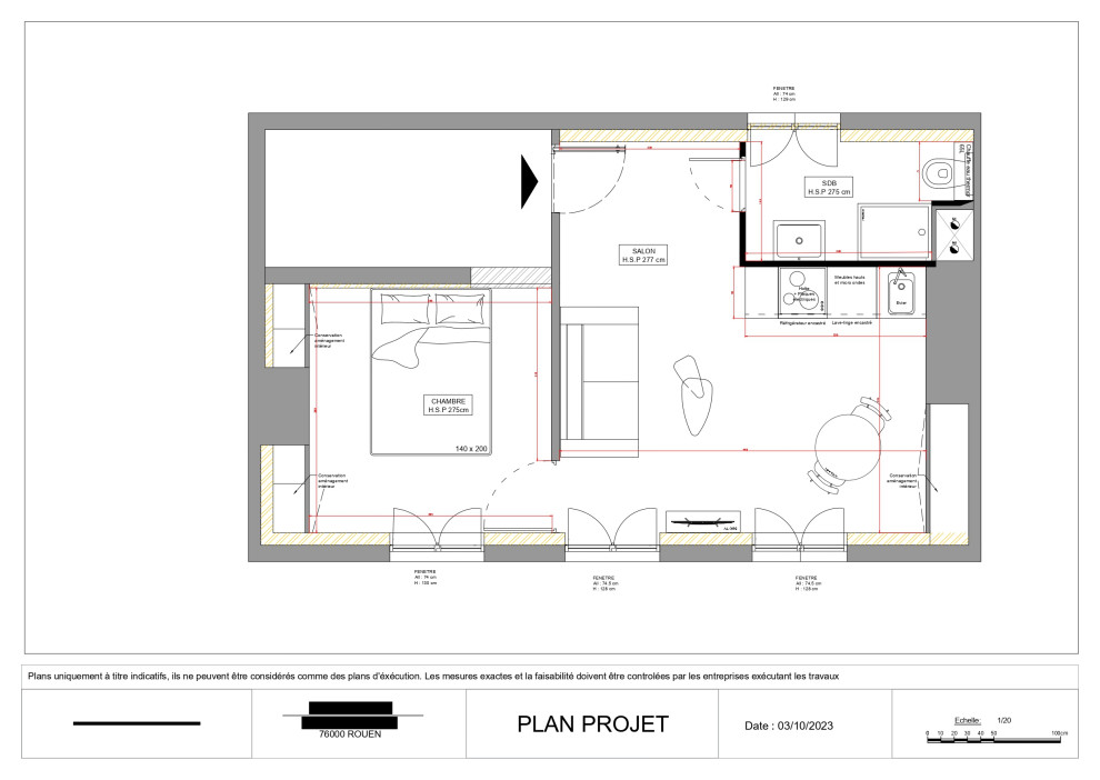 Projet Santé : Rénovation intégrale d'un appartement